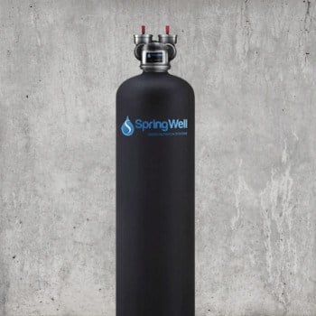 SpringWell's future soft salt free water softener system