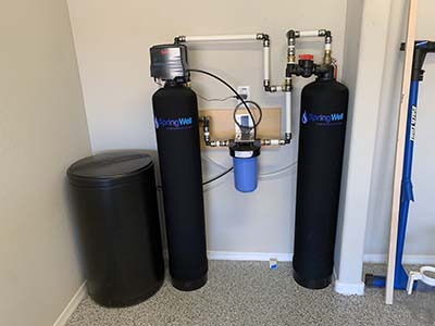 Springwell filter & Softener Combo