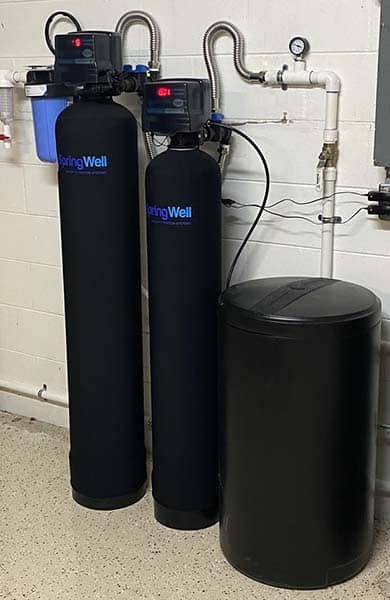 Springwell ws1 & softener system installation