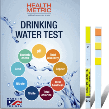 Home water testing strips