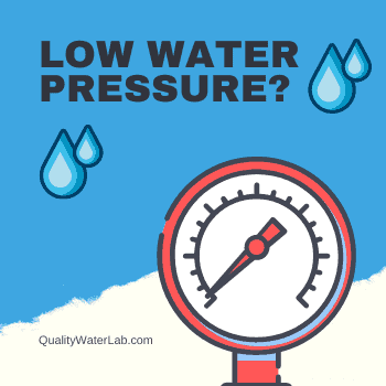 does a whole house water filter cause low water pressure?