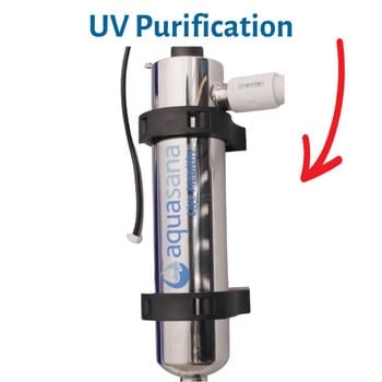 Aquasana now offers UV filtration with OptimH20 