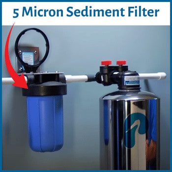 Pentair's tough pre-filter handles sediment at 5 microns