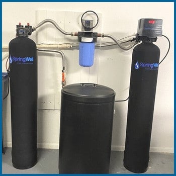 Springwell SS1 installed with a CF1 filter