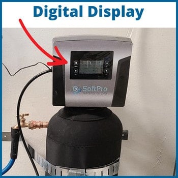 Softpro's digital display features up close