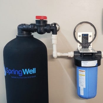 Springwell 4 stage whole house water filter System
