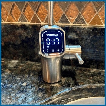 A closer look at the G3P800 smart faucet Features