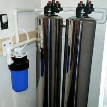 FilterSmart salt free water softener and filter installation
