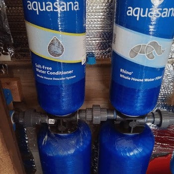 Aquasana salt-free softener filter combo