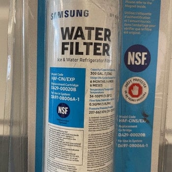 Samsung DA29-00020B Refrigerator Water Filter