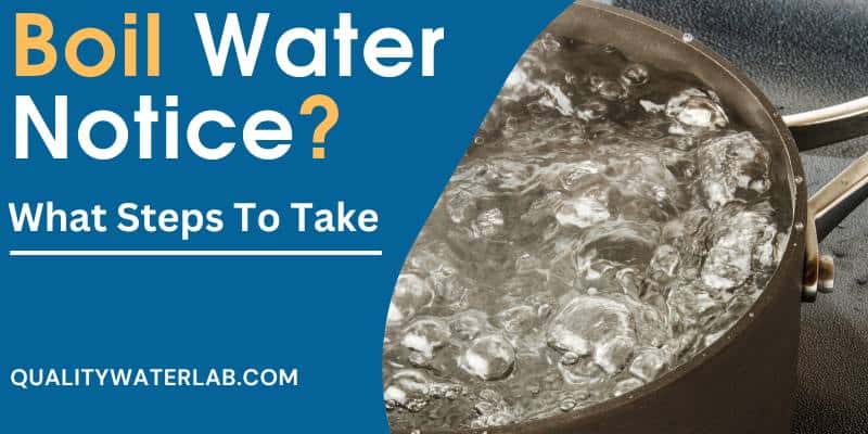 What to do during a Boil Water Advisory