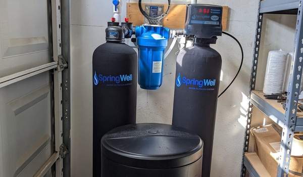 Springwell SS combo system with water filtration