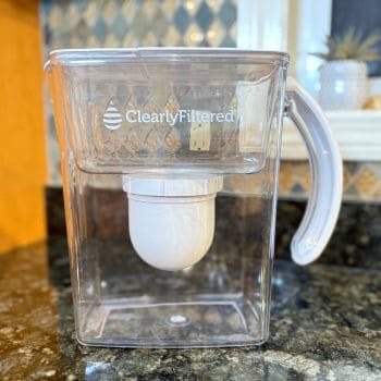 Clearly Filtered pitcher